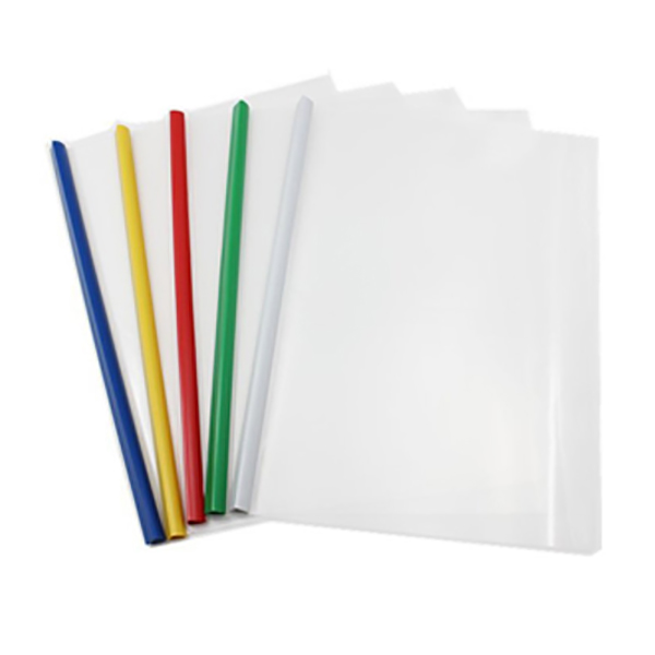 Buy Deluxe 5530 Slide Bar Files Transparent A4 Assorted (pkt/5pc) Online AED13.13 from Bayzon