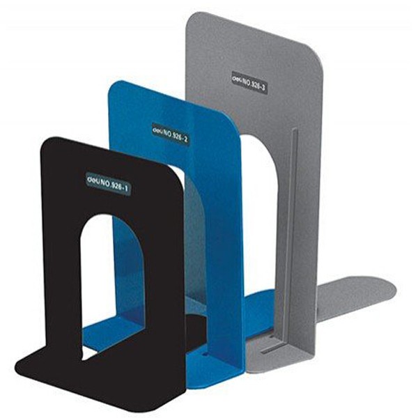 Deli E9261 165mm Book End - Blue (pc)