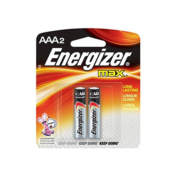 Energizer E92 Mini BP2 AAA Size Alkaline Battery (pkt/2pc)