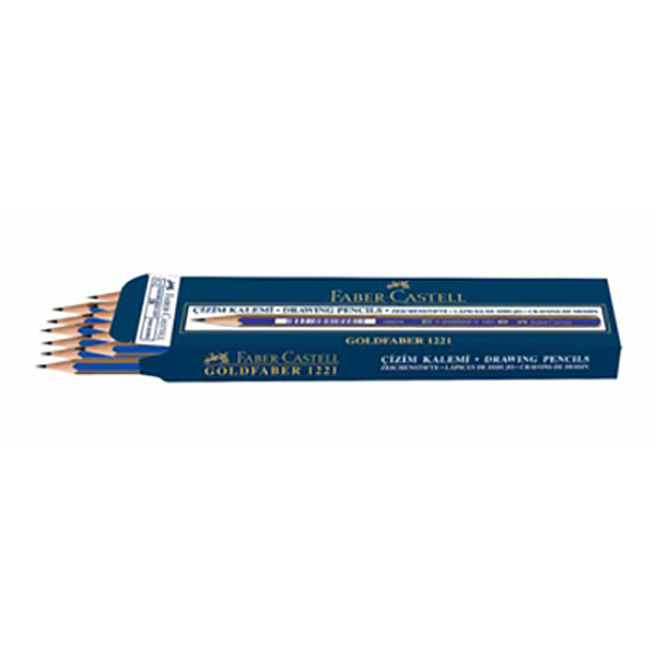 Faber Castell FCI12212B Lead Pencil 2B (pkt/12pc)