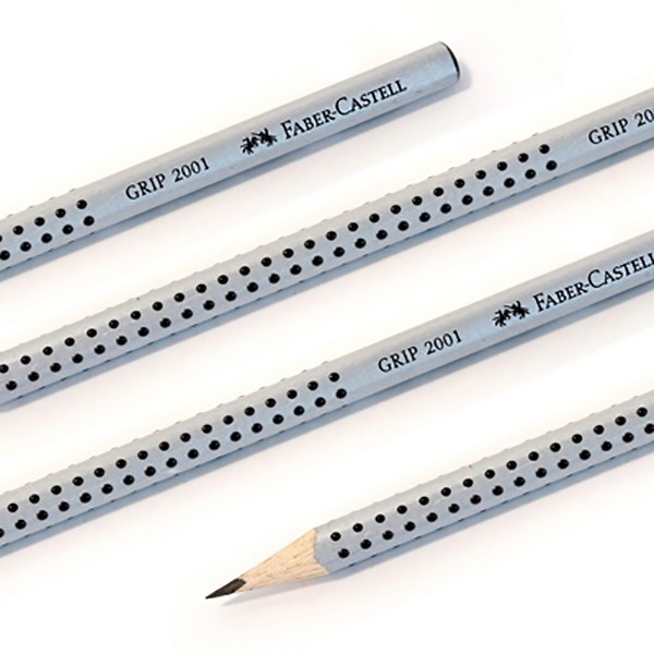 Faber Castell Grip 2001HB FC117000 Pencils (Pkt/12pc)