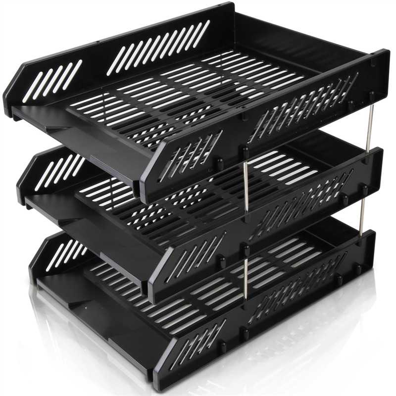 Buy Fis Fsot10431 3 Layer Plastic Mesh Tray Black Pc Online Aed36 45 From Bayzon