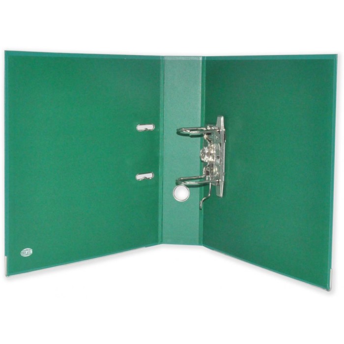 Buy FIS PP Lever Arch Box File A4 Broad 8cm (3inch) Unfix Green