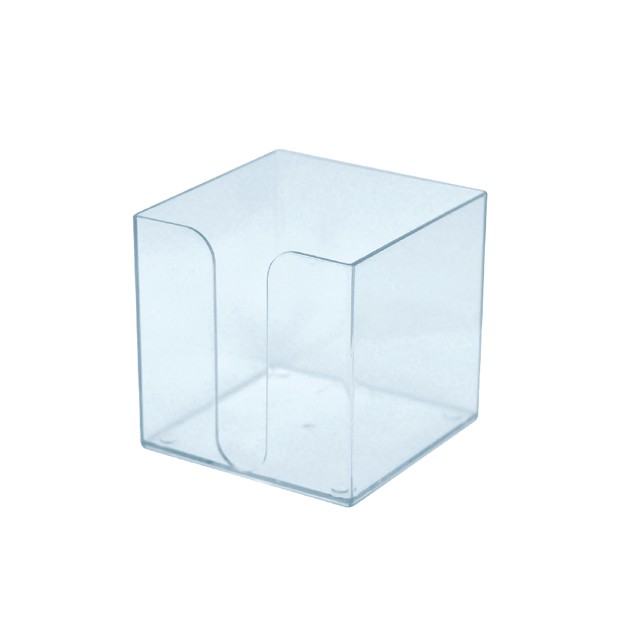 FIS FSMM185CL Memo Cube Holder - Clear (pc)