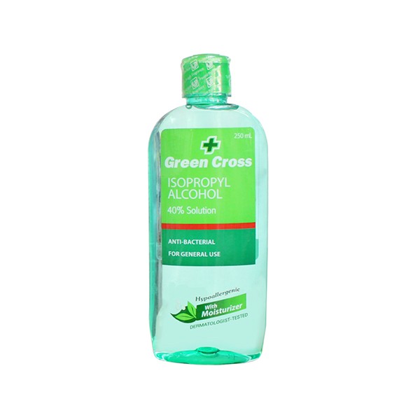 Green Cross Alcohol 40% Solution with Moisturizer 250ml (pc)