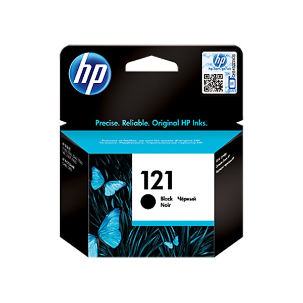 HP 121 Ink Cartridge (CC640) - Black