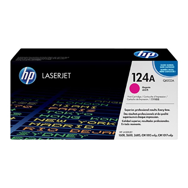 HP 124A Laserjet Toner Cartridge (Q6003A) - Magenta