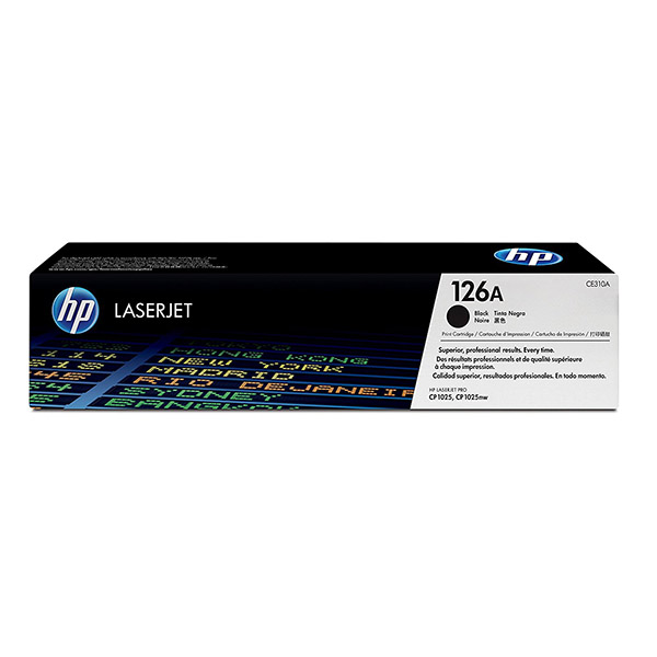 HP 126A Laserjet Toner Cartridge (CE310A) - Black