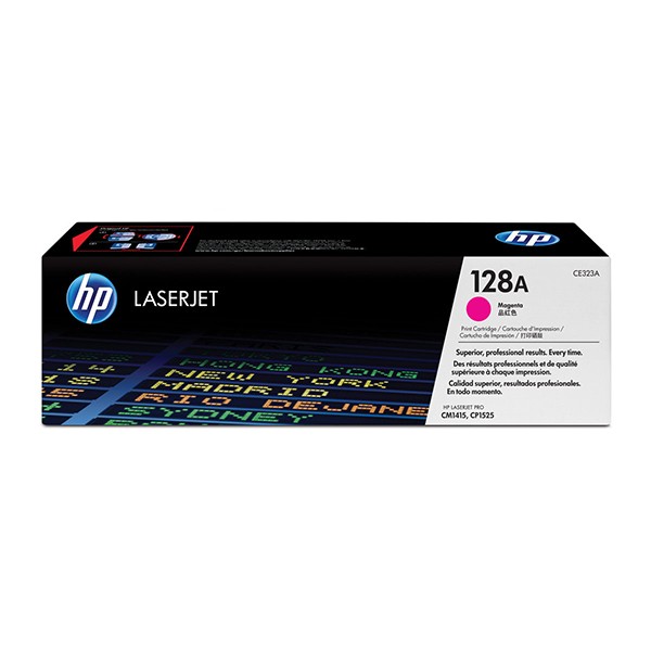 HP 128A Laserjet Toner Cartridge (CE323A) - Magenta
