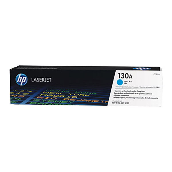 HP 130A (CF351A) Toner Cartridge - Cyan