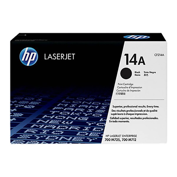 HP 14A Laserjet Toner Cartridge (CF214A) - Black