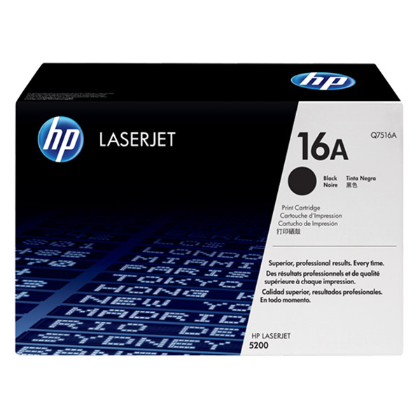 HP 16A Laserjet Toner Cartridge (Q7516A) - Black
