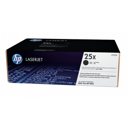 HP 25X High-Yield Laserjet Toner Cartridge (CF325X) - Black