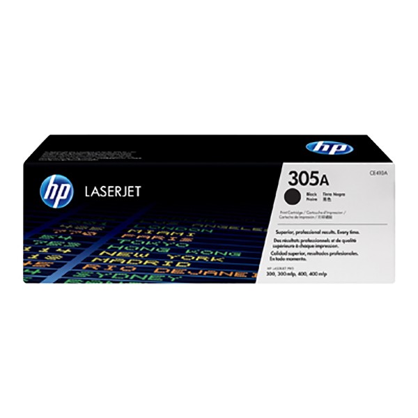 HP 305A Laserjet Toner Cartridge (CE410A) - Black