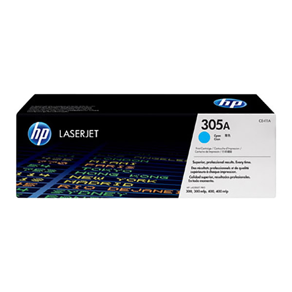 HP 305A Laserjet Toner Cartridge (CE411A) - Cyan