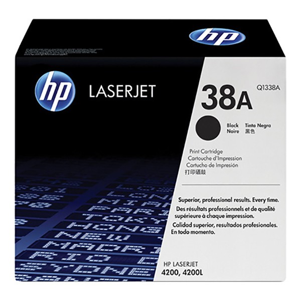 HP 38A Toner Cartridge (Q1338A) - Black