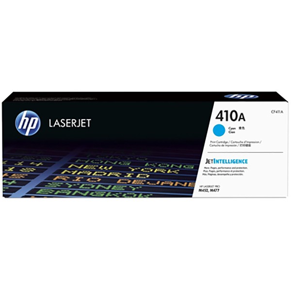 HP 410A (CF411A) Toner Cartridge - Cyan