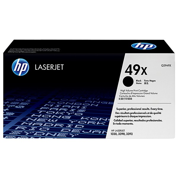 HP 49X Laserjet Toner Cartridge (Q5949X) - Black