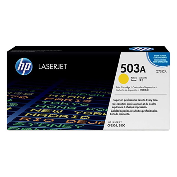 HP 503A Print Cartridge (Q7582A) - Yellow