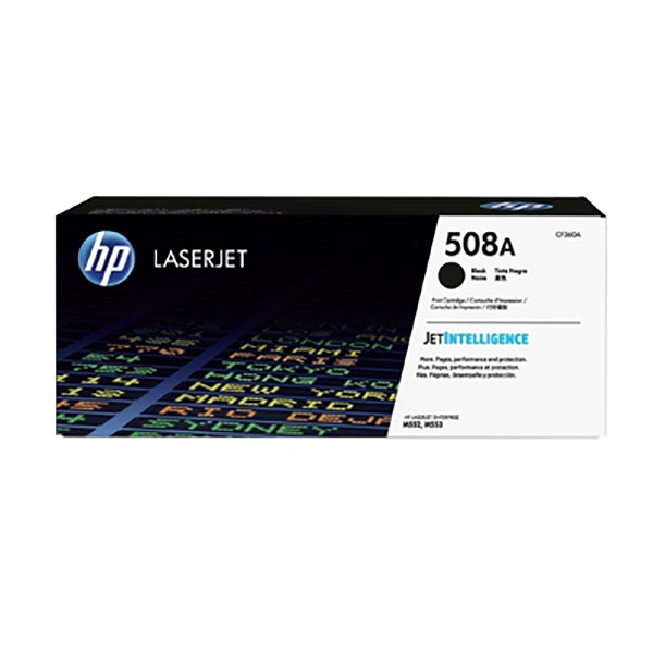 HP 508A Laserjet Toner Cartridge (CF360A) - Black