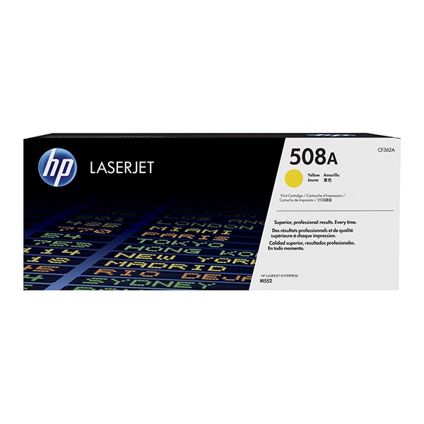 HP 508A Laserjet Toner Cartridge (CF362A) - Yellow