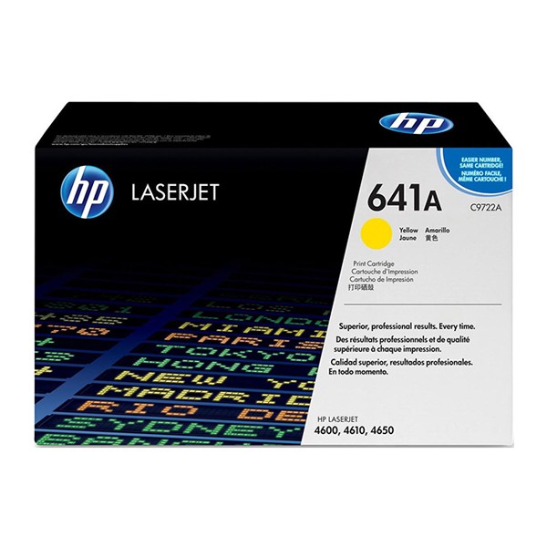 HP 641A Original Toner Cartridge (C9722A) - Yellow