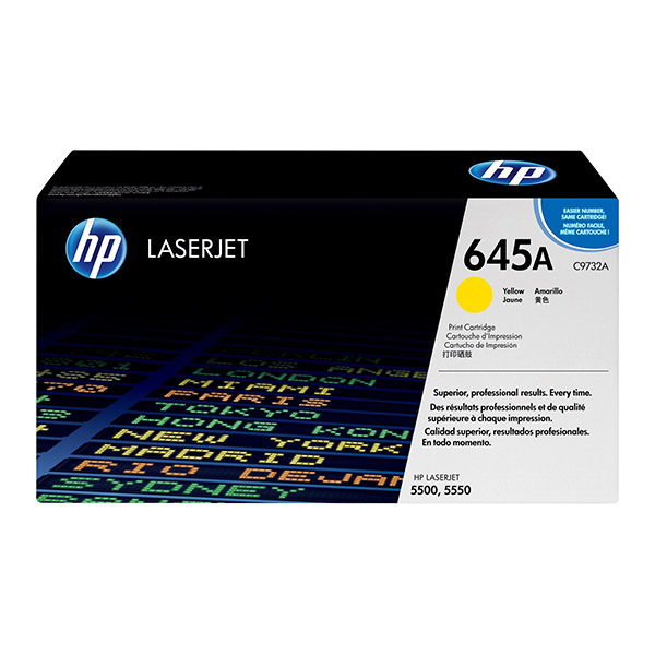 HP 645A Laserjet Toner Cartridge (C9732A) - Yellow