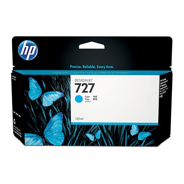 HP 727 130-ml Ink Cartridge - Cyan