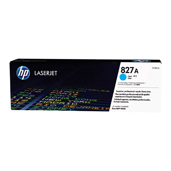 HP 827A Toner Cartridge (CF301A) - Cyan