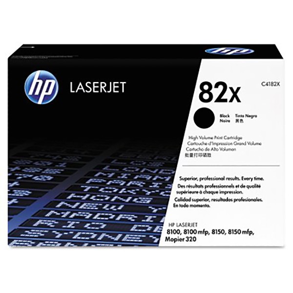 HP 82X High-Yield Laserjet Toner Cartridge (C4182X) - Black