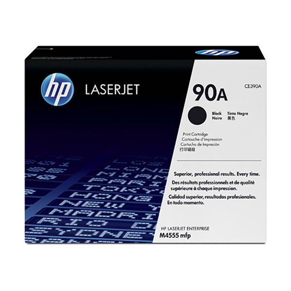 HP 90A Toner Cartridge (CE390A) - Black