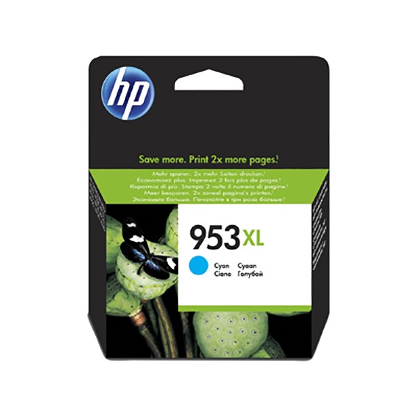 HP 953XL Ink Cartridge (F6U16AE) - Cyan