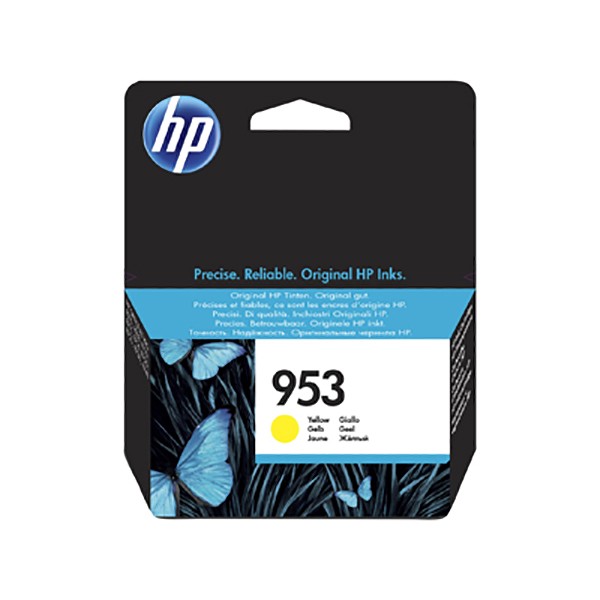 HP 953 Ink Cartridge (F6U14AE) - Yellow