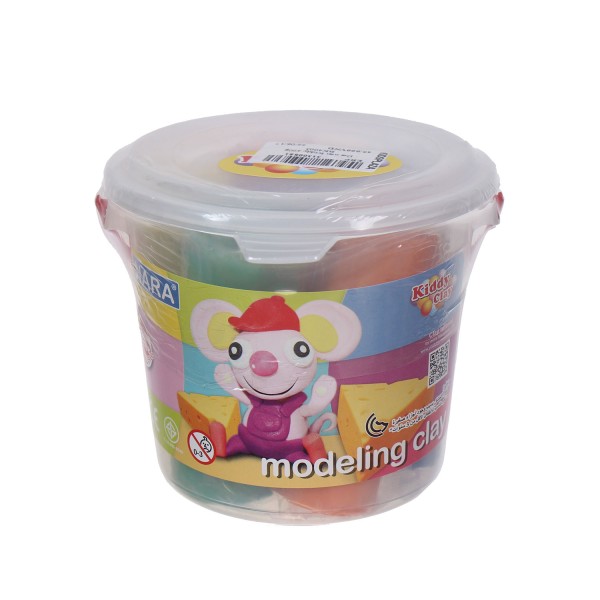 Buy Kiddy Clay Pack Set of 5 Colors Modelling Clay with 4 Molds and