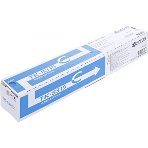 Kyocera TK8315 Toner Cartridge - Cyan