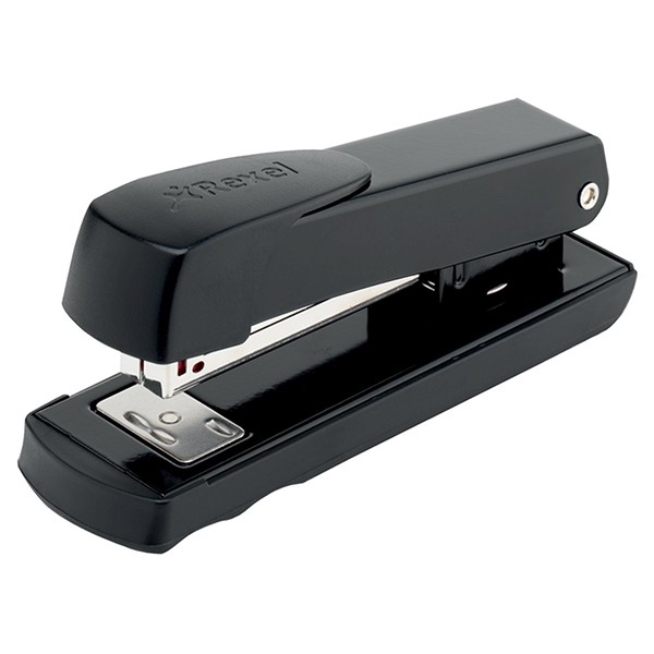 Rexel Meteor Half Strip Stapler 20-sheets capacity - Black (pc)