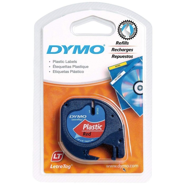 Buy Dymo  (40913) D1 Standard Tape 9mm x 7m - Black on White .