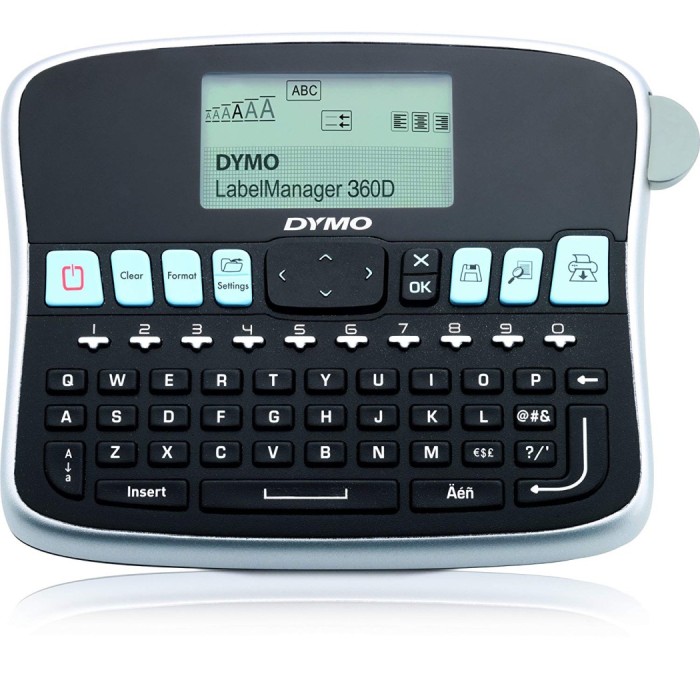 Dymo S0879490 LabelManager 360D Handheld Label Maker with Qwerty Keyboard