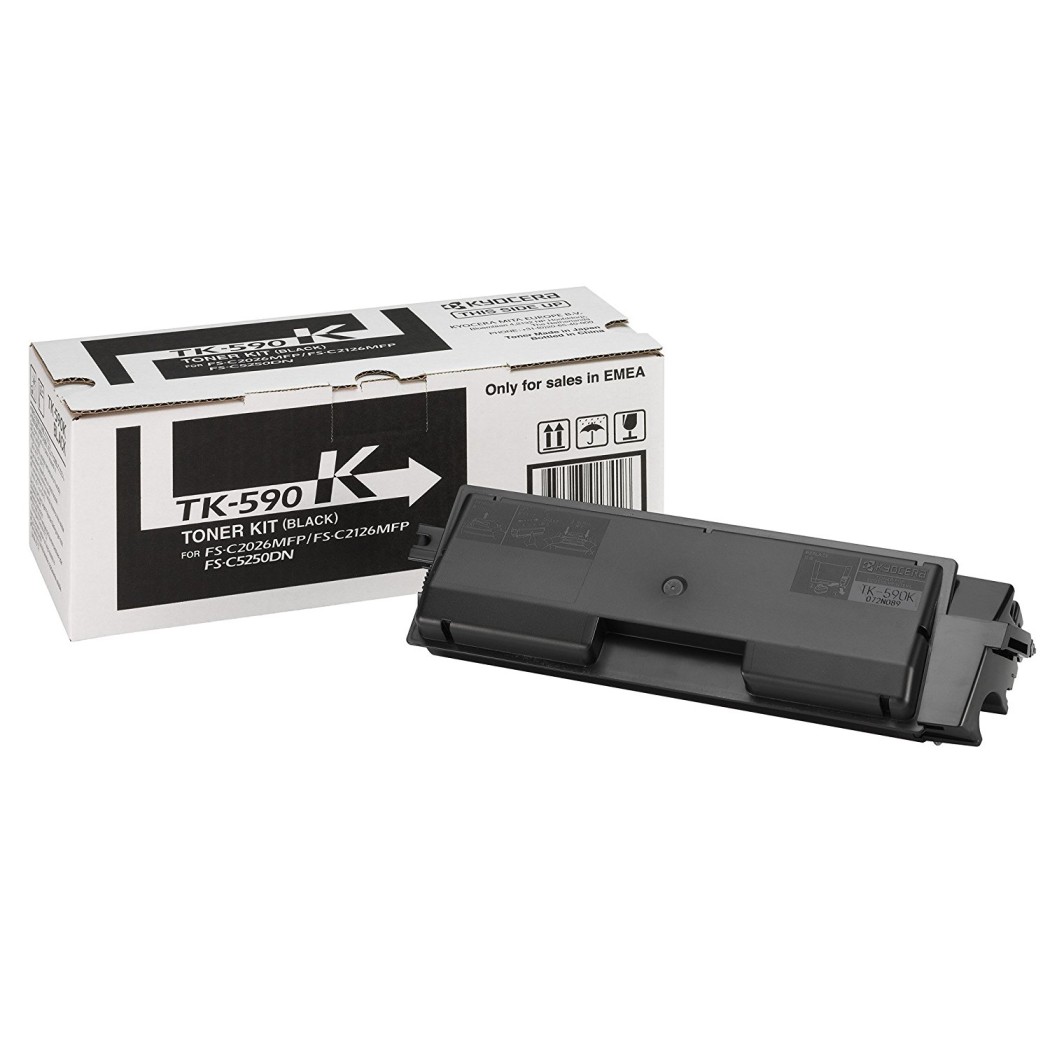 Buy Kyocera TK-590 Toner Cartridge - Black Online @ AED430 from Bayzon
