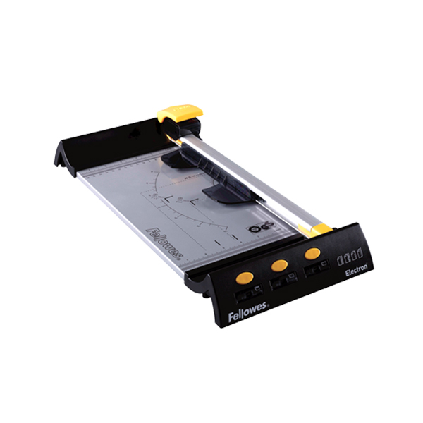 Fellowes Electron Retractable Safety Blade Paper Trimmer 10 Sheet Capacity - A4